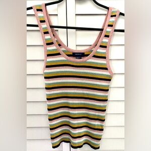 FOREVER 21 Striped Tank Top New